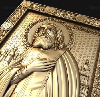 3D model Saint Reverend Seraphim of Sarov the Miraculous (STL)